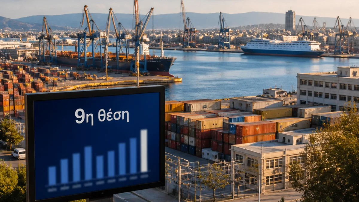 Πειραιάς στην πρώτη δεκάδα των παγκόσμιων ναυτιλιακών κέντρων — 9η θέση στο ISCDI 2026