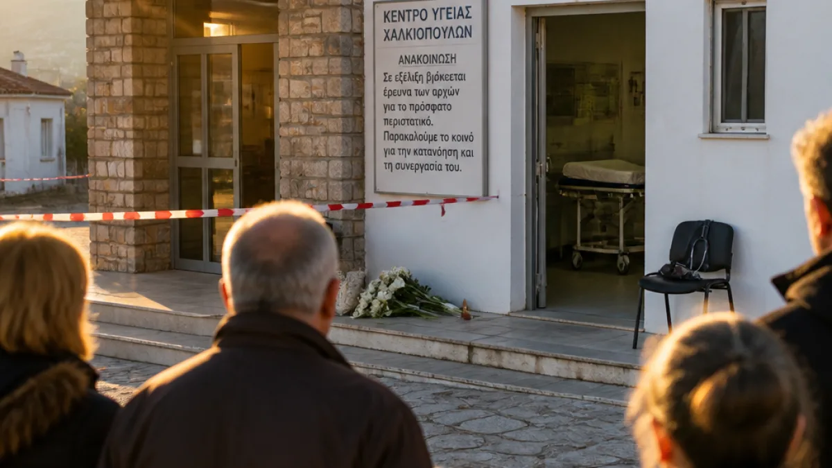 Πένθος στην Αιτωλοακαρνανία από τον ξαφνικό θάνατο του διευθυντή του Κέντρου Υγείας Χαλκιοπούλων