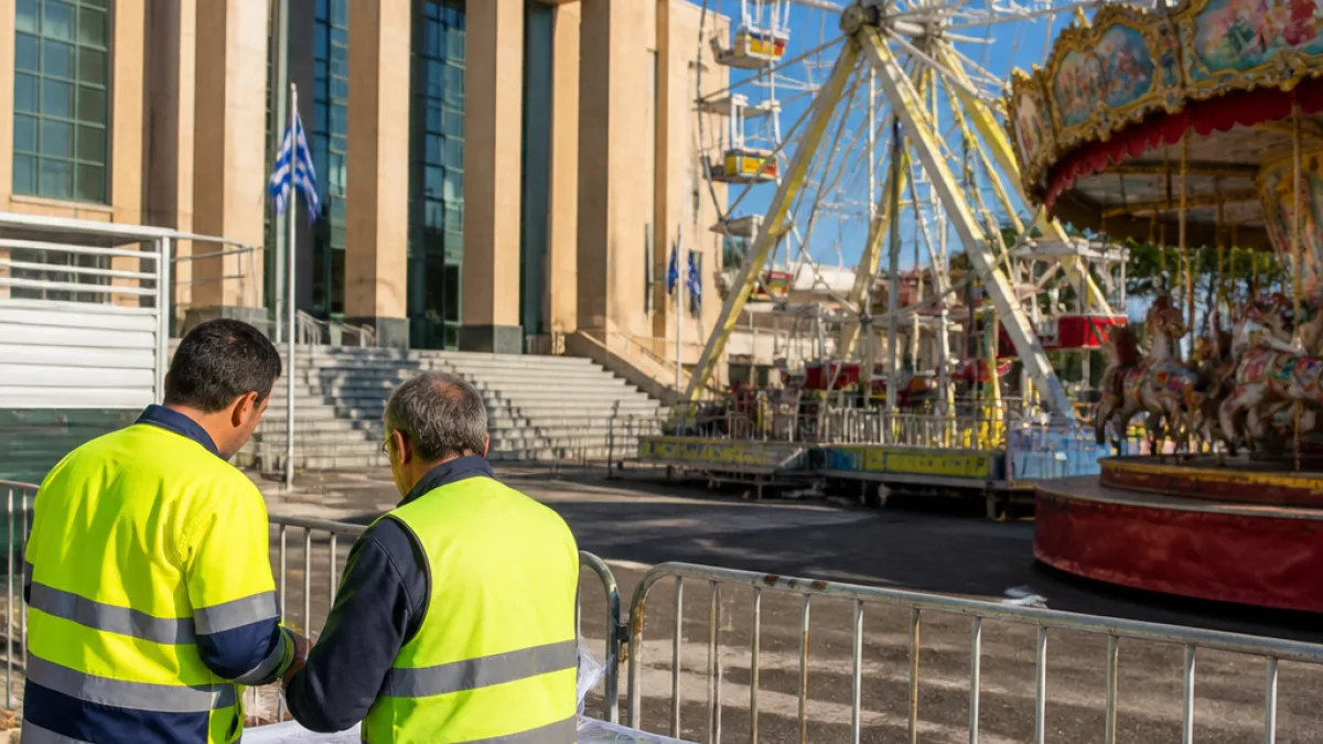 Ποιος ελέγχει τα λούνα παρκ στη Δυτική Αττική: αρμοδιότητες, έλεγχοι και απαιτήσεις ασφαλείας