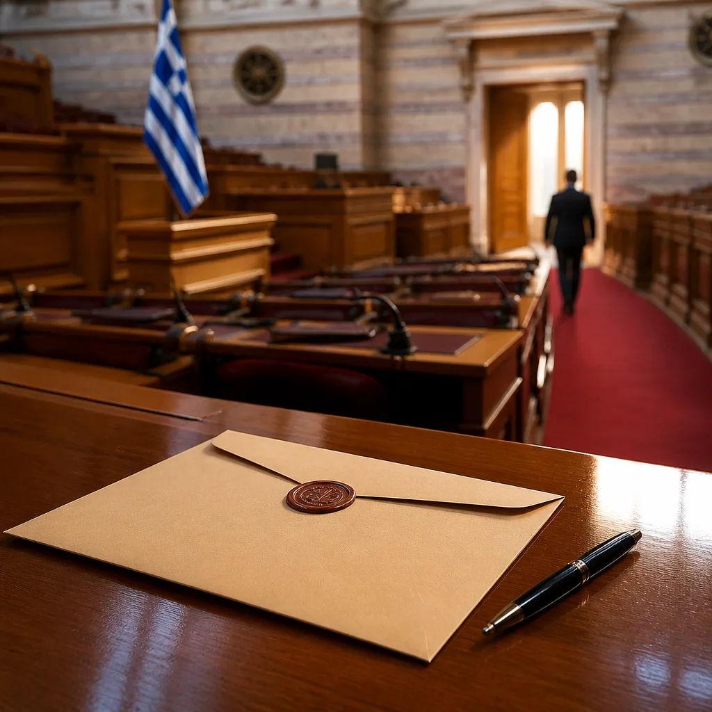 Βασίλης Κόκκαλης παραιτείται από βουλευτής και παραδίδει την έδρα του
