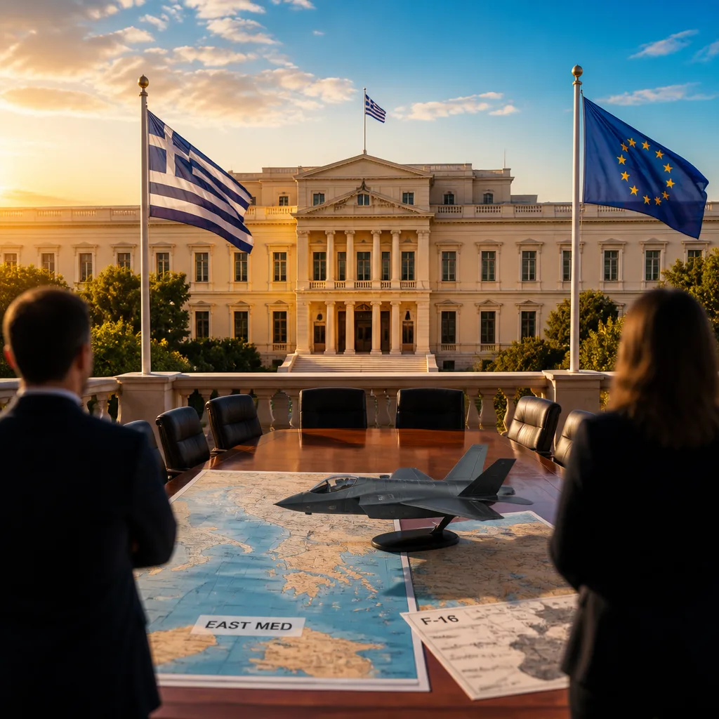 ΕΛ.Α.Σ. καταγγέλλει διαστρέβλωση για τα F‑35 και αμφισβητεί την πολιτική Μητσοτάκη
