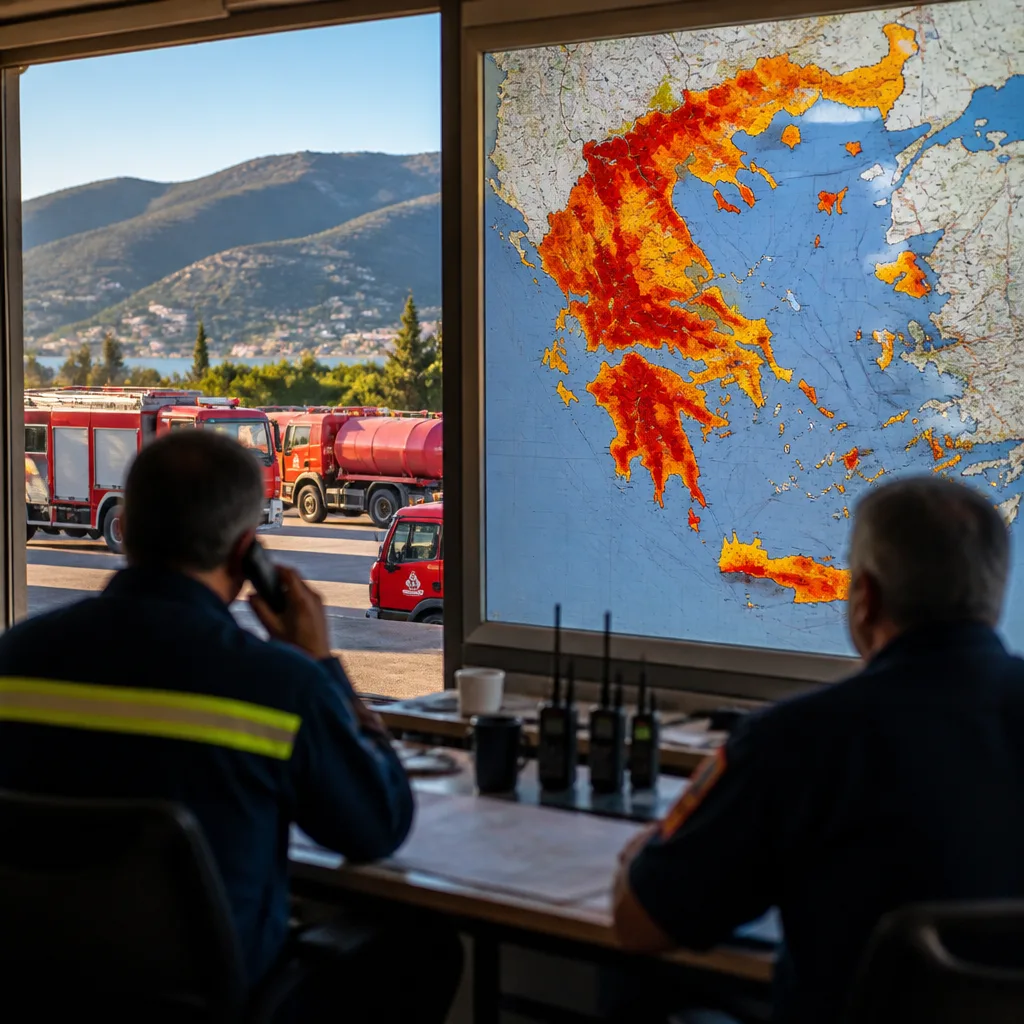 Έκκληση Πολιτικής Προστασίας για μέγιστη επαγρύπνηση λόγω πολύ υψηλού κινδύνου πυρκαγιάς