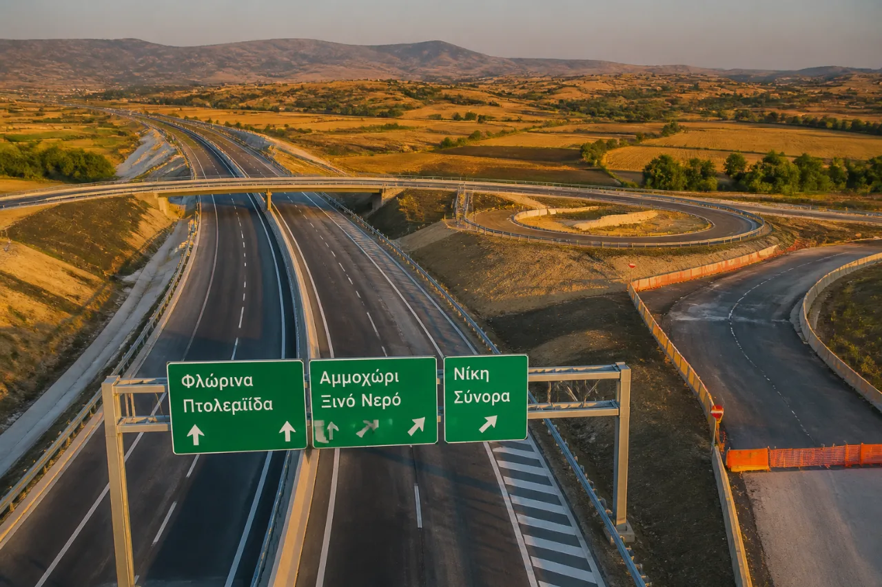 «Πράσινο φως» για τον κάθετο άξονα της Εγνατίας προς Φλώρινα