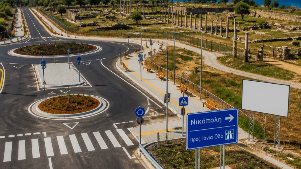 Πρέβεζα: Παραδόθηκε η νέα είσοδος — βελτιωμένη οδική ασφάλεια και ενιαία Νικόπολη