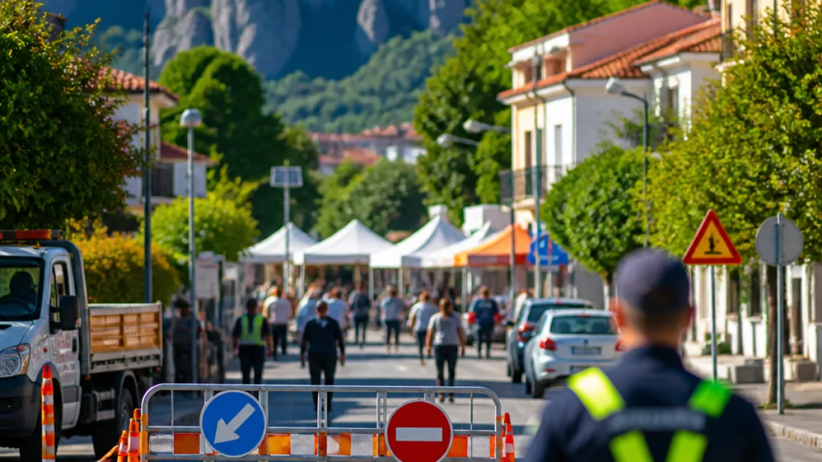 Προσωρινές κυκλοφοριακές ρυθμίσεις στην Καλαμπάκα για την εμποροπανήγυρη 18–23/07/2026