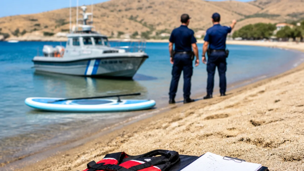 Πρόστιμο 250€ σε χρήστη SUP στη Λήμνο γιατί δεν φορούσε σωσίβιο