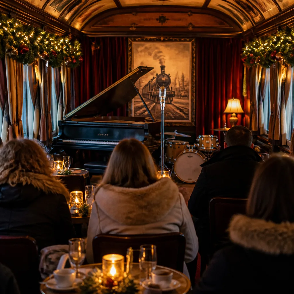 Χριστουγεννιάτικο «Christmas Jazz» με τους Glitter Grotesque στο Orient Express — τρεις παραστάσεις