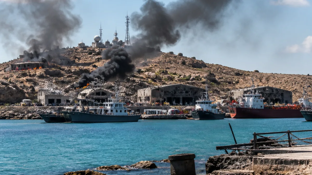 Πυραυλικές επιθέσεις ΗΠΑ στο νησί Κεσμ: ανησυχία για κλιμάκωση γύρω από το Στενό του Ορμούζ