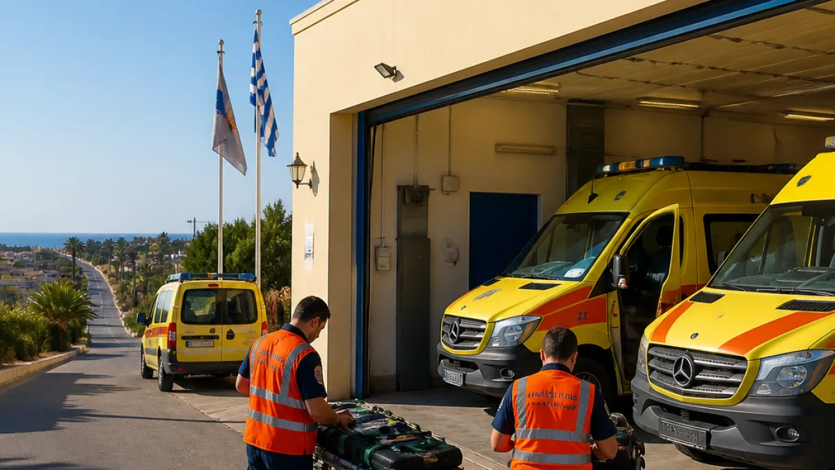 Ρόδος: Διαβεβαίωση ότι η βάση του ΕΚΑΒ παραμένει στη Σορωνή — ενίσχυση στην Δυτική πλευρά