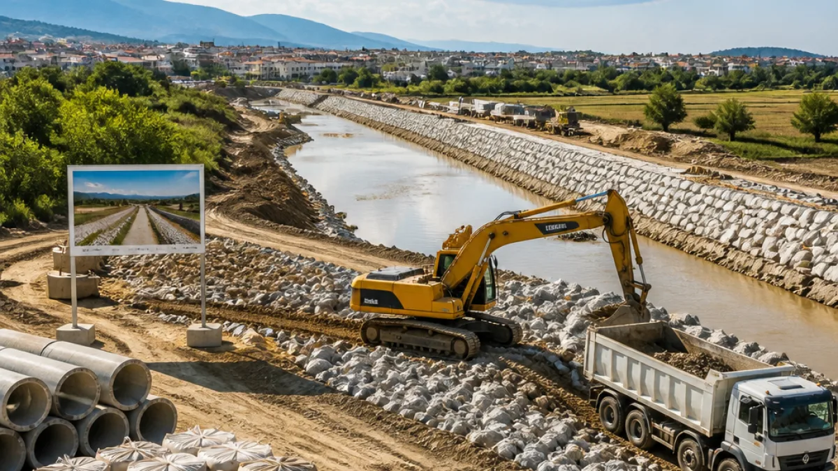 Σχέδιο αντιπλημμυρικής θωράκισης με επιπτώσεις για τη Νιγρίτα: εγκεκριμένα έργα και χρηματοδοτήσεις