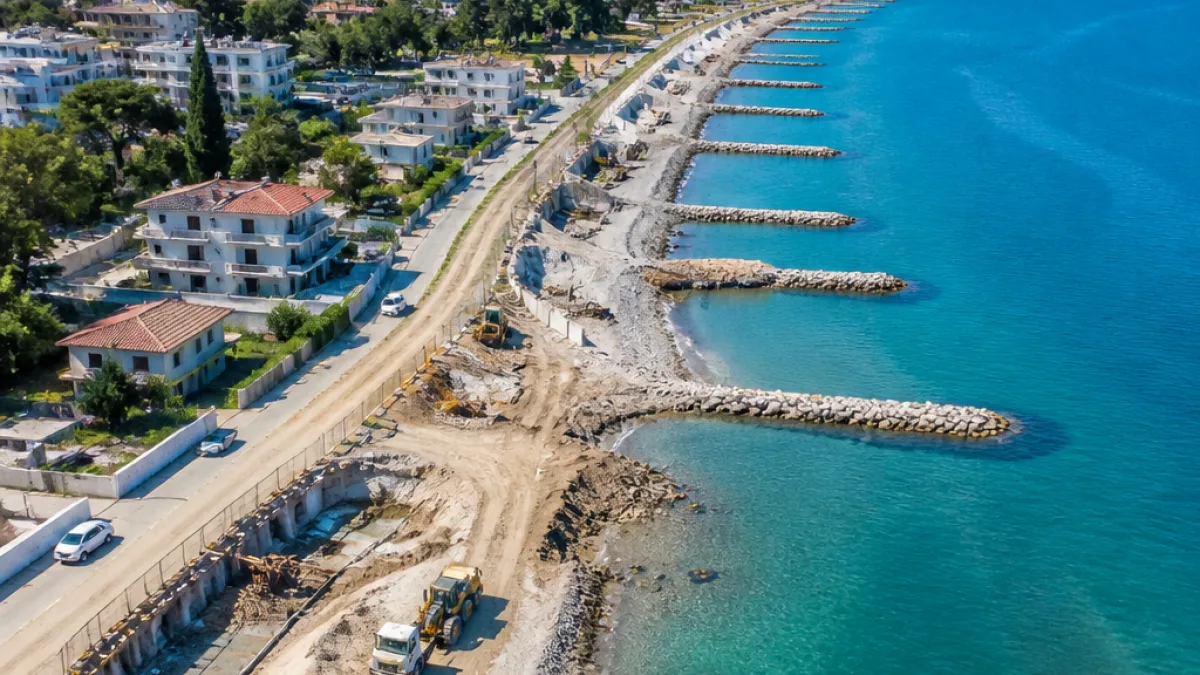 Σχέδιο προστασίας παράκτιου μετώπου στην Αυλίδα: τι αλλάζει για τη Χαλκίδα