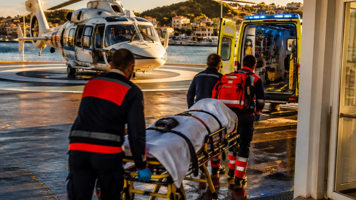 Σχεδόν καθημερινές οι αεροδιακομιδές στο Ιόνιο: 51χρονος διασωληνωμένος στη ΜΕΘ Ζακύνθου