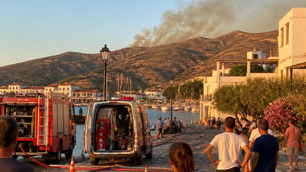 Σε αυξημένη επαγρύπνηση η Ικαρία λόγω πολύ υψηλού κινδύνου πυρκαγιάς