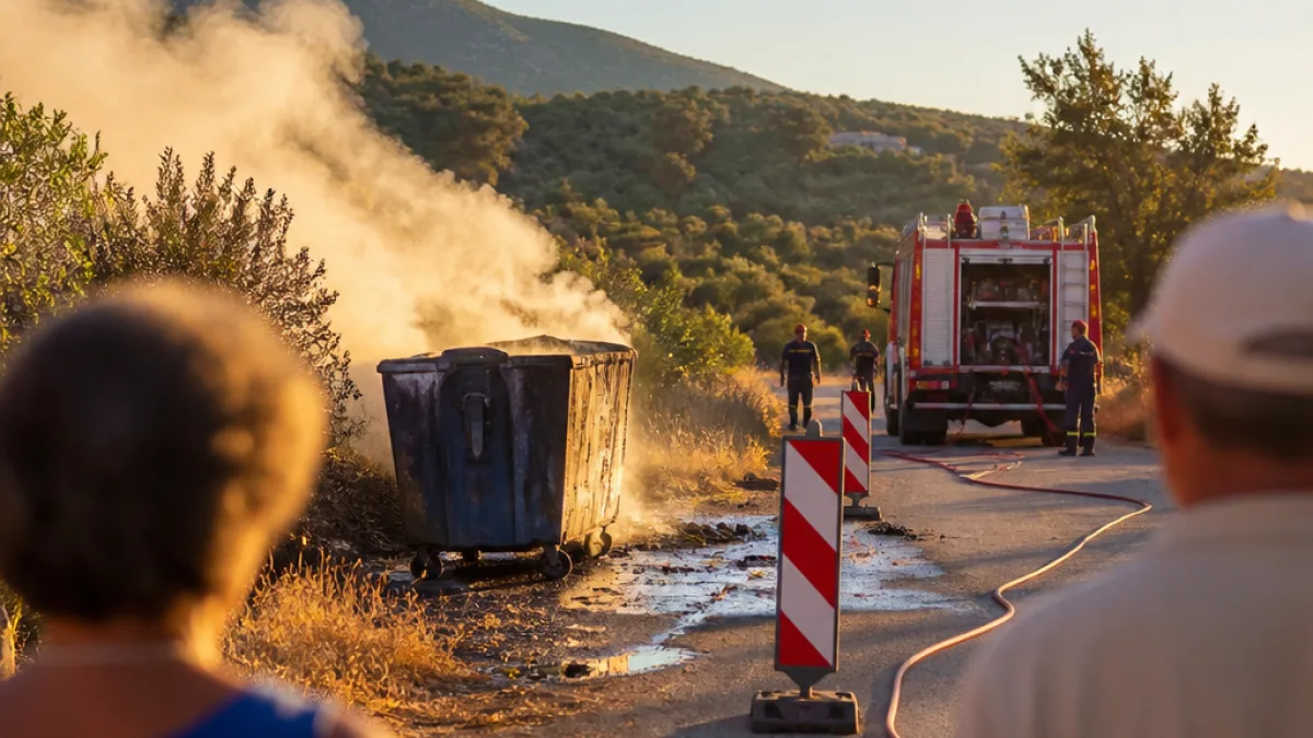Σε αυξημένο συναγερμό η Λευκάδα: κάθε μικρή εστία μπορεί να εξελιχθεί σε μεγάλη πυρκαγιά