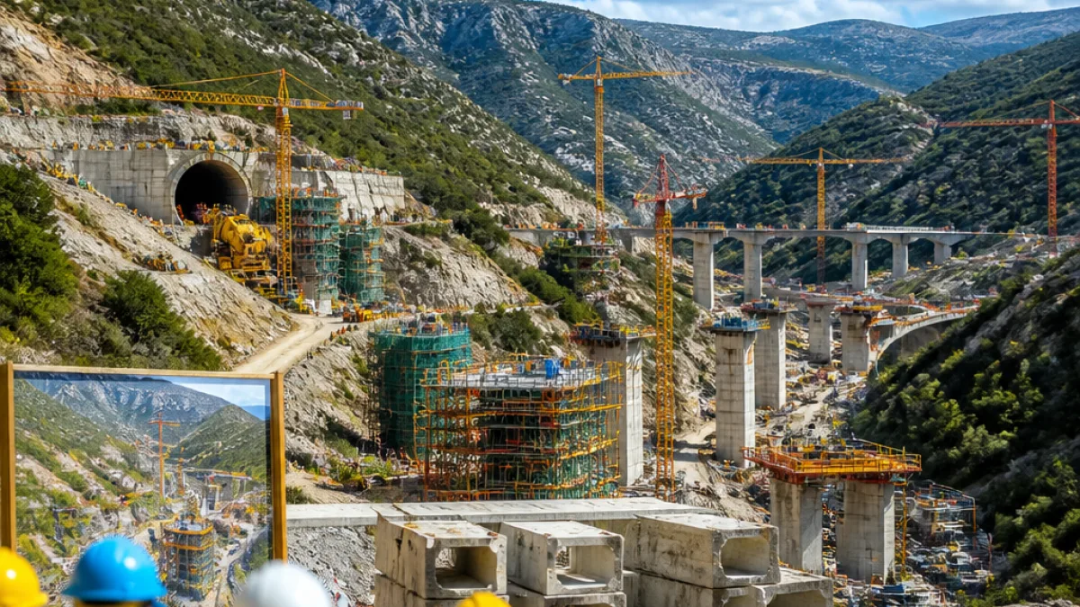 Σε εξέλιξη οι εργασίες στο κρίσιμο τμήμα Μπράλος–Άμφισσα του διαγώνιου άξονα