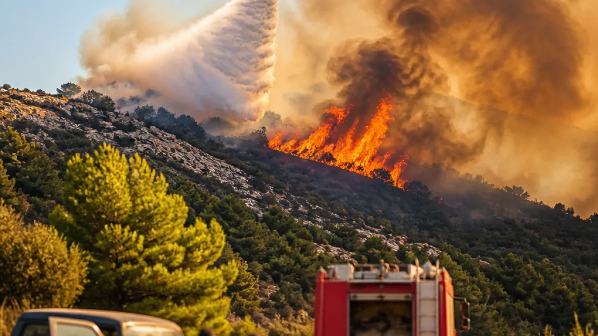 Σε εξέλιξη προανάκριση για την πυρκαγιά στην Οινούσα — προσαγωγή δύο ατόμων