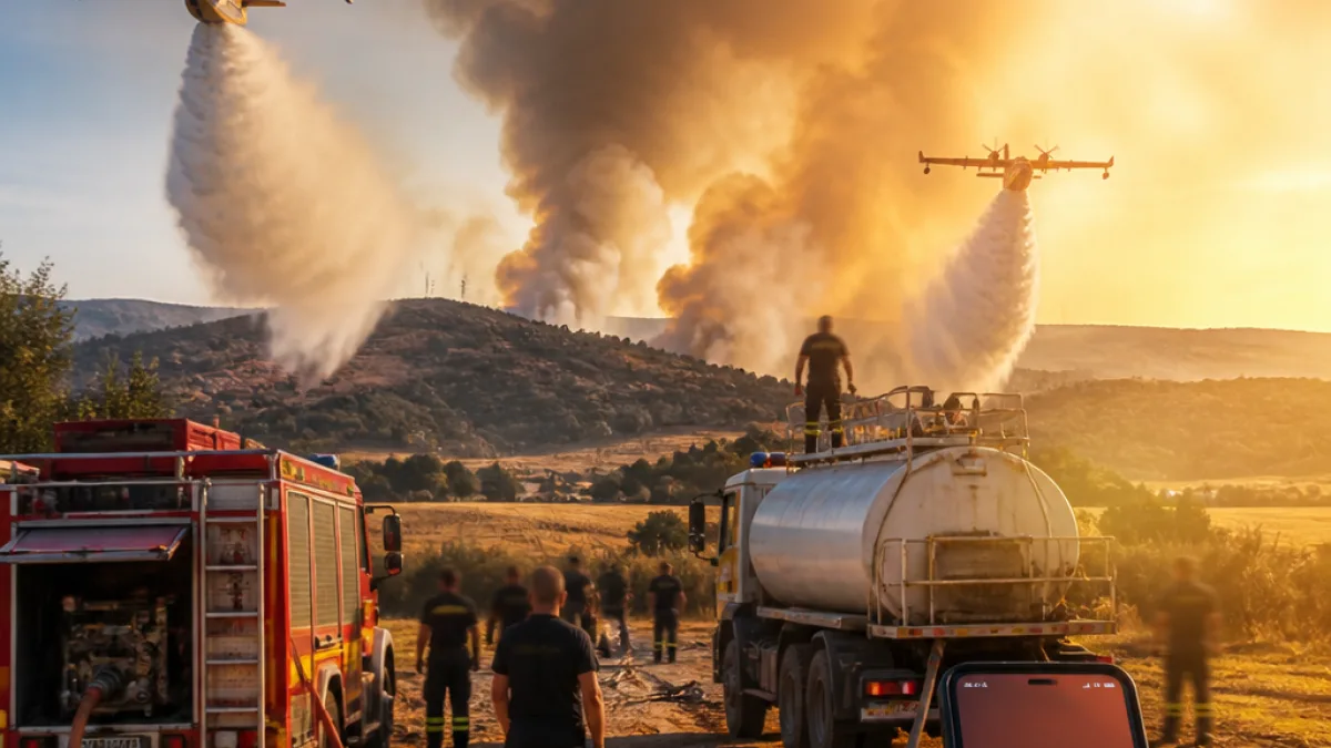 Σε εξέλιξη πυρκαγιά στη Νεοχωρούδα — ενεργοποιήθηκε το 112, επιχειρούν πτήσεις και επίγεια μέσα