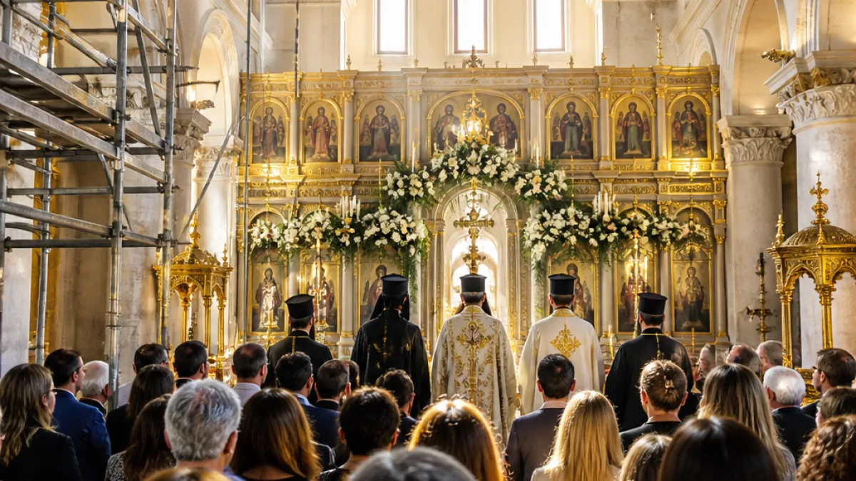 Σε κλίμα κατάνυξης τα Εγκαίνια του νέου Ιερού Ναού του Οσίου Παϊσίου στα Χανιά