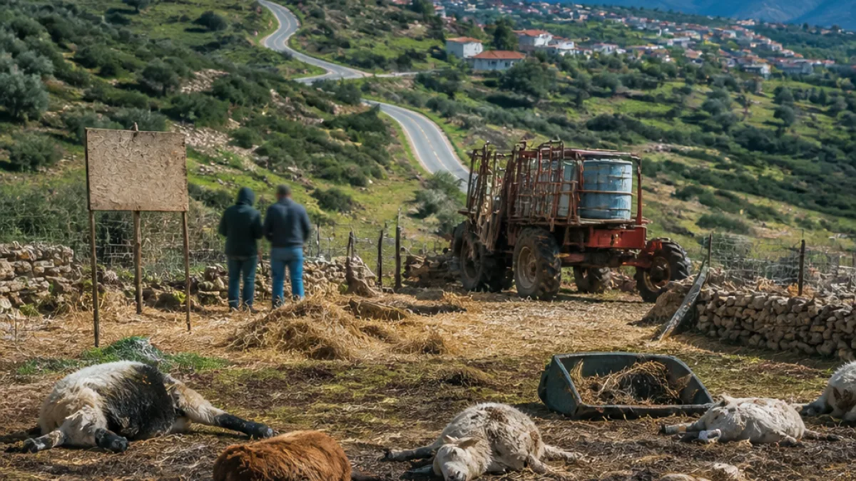 Σε κρίση η κτηνοτροφία της Αχαΐας: απώλειες ζωικού κεφαλαίου και οργή παραγωγών