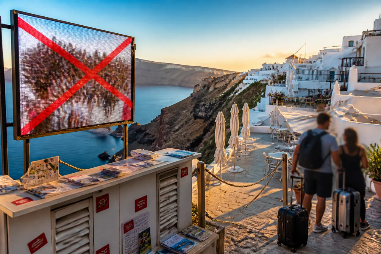 Σε κρίση η σεζόν στη Σαντορίνη μετά την αντιπαράθεση Ξενοδόχων–Trivago