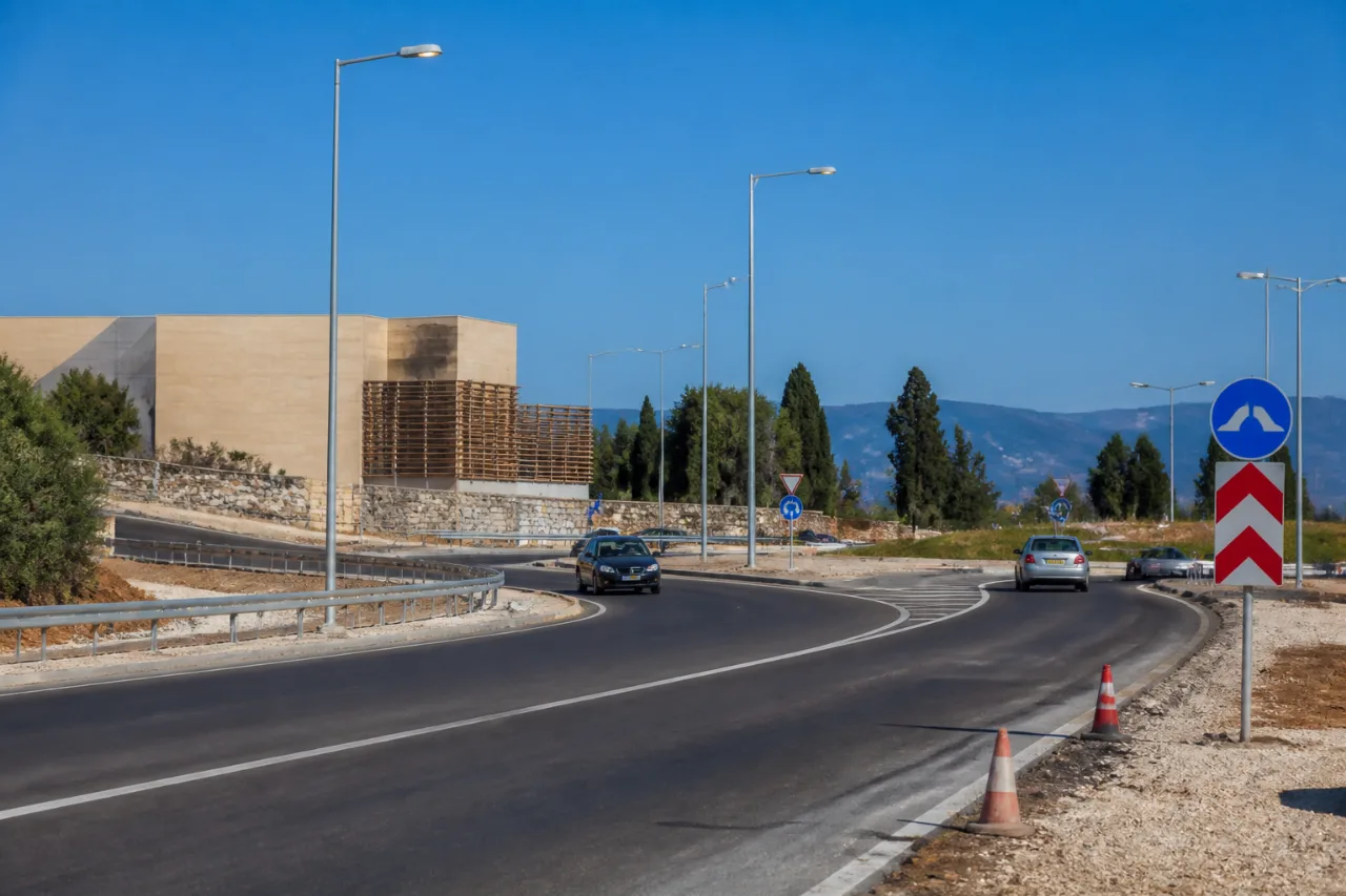 Σε κυκλοφορία η νέα είσοδος της Πρέβεζας — οδικός άξονας για την πρόσβαση στη Νικόπολη