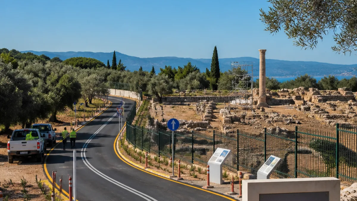 Σε πλήρη χρήση η νέα είσοδος της Πρέβεζας μέσω της Νικόπολης — έργο με οικονομικές και πολιτιστικές προεκτάσεις