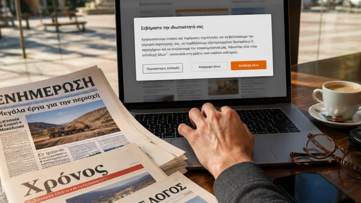 Σήμερα στα πρωτοσέλιδα και τι πρέπει να ξέρετε για τα cookies του site