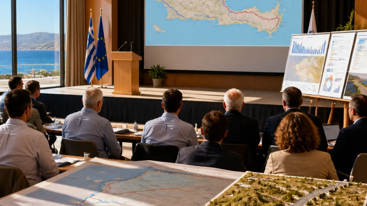 Σητεία: Επιτάχυνση του ΒΟΑΚ και χρηματοδότηση στο επίκεντρο του 3ου Αναπτυξιακού Συνεδρίου