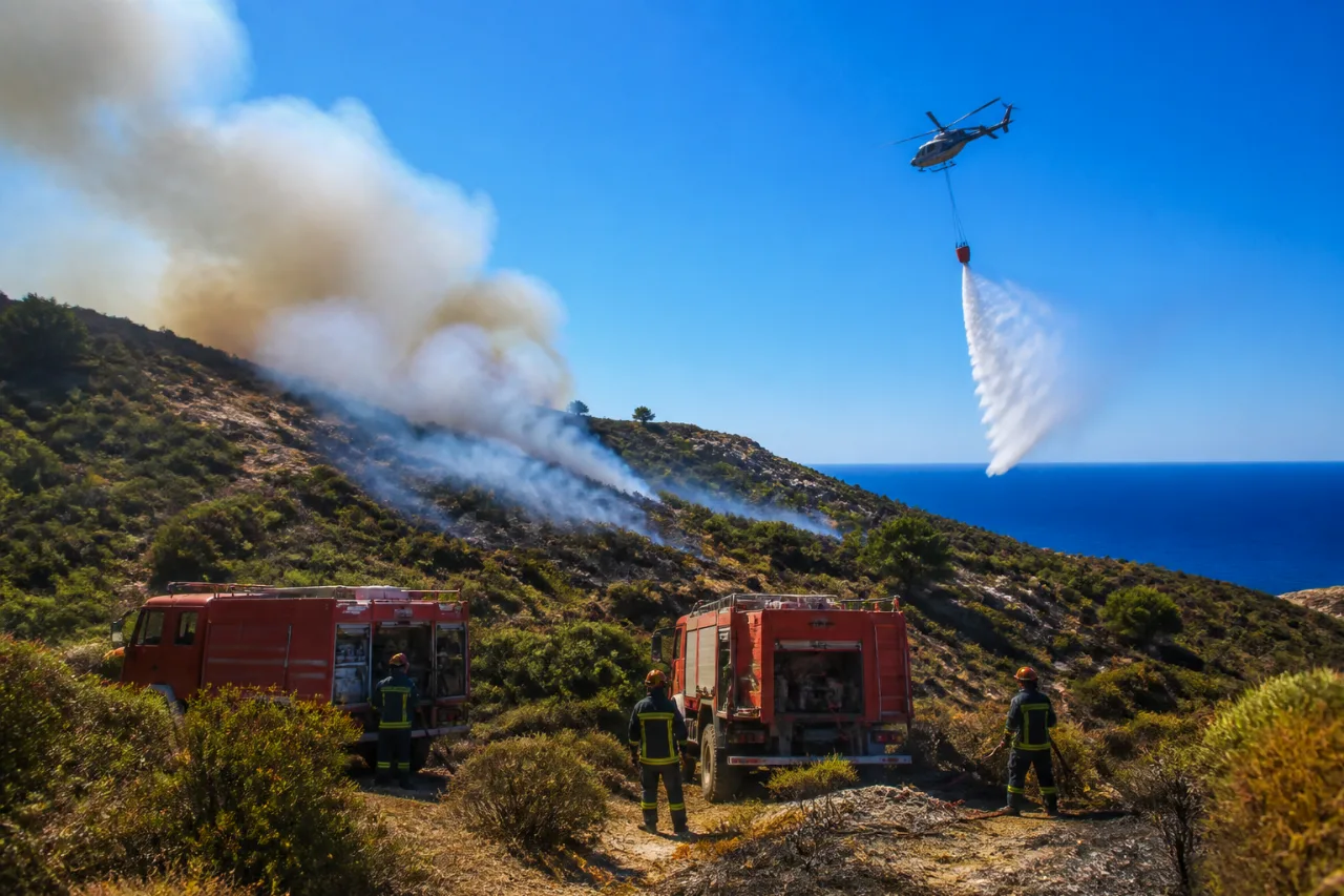 Σκάλα: Πυρκαγιά στη Σκάλα Ερεσού Λέσβου τέθηκε υπό μερικό έλεγχο