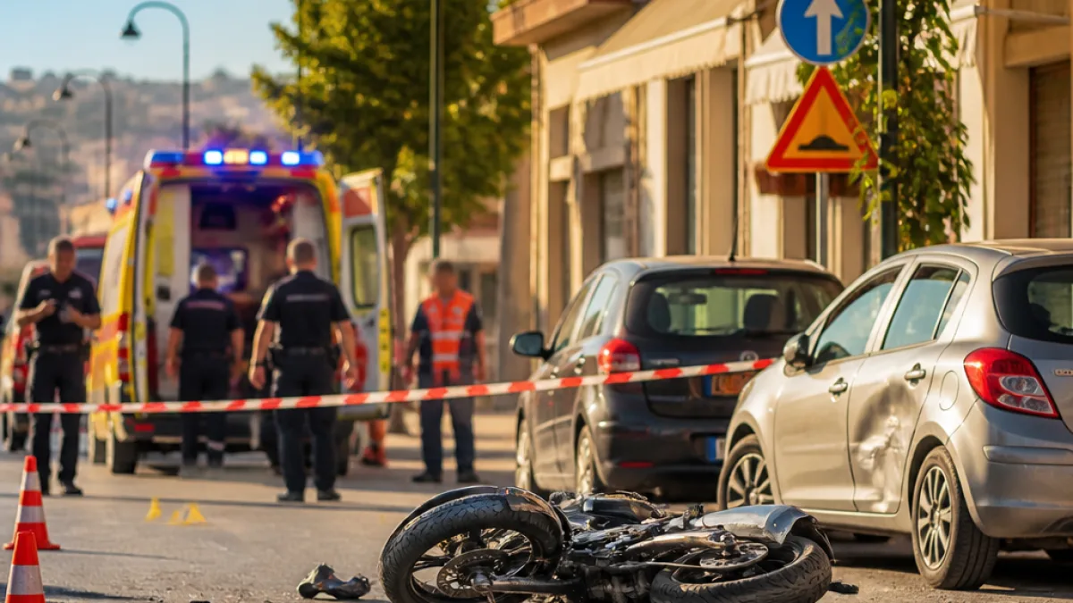 Σοβαρό τροχαίο στις Σέρρες: 35χρονος μοτοσικλετιστής σε κρίσιμη κατάσταση