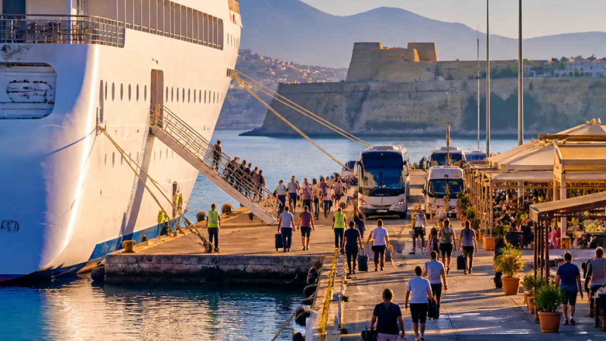 Σούδα: Αφίχθη το πολυτελές «Allura» με 853 επισκέπτες σε μονοήμερη παραμονή