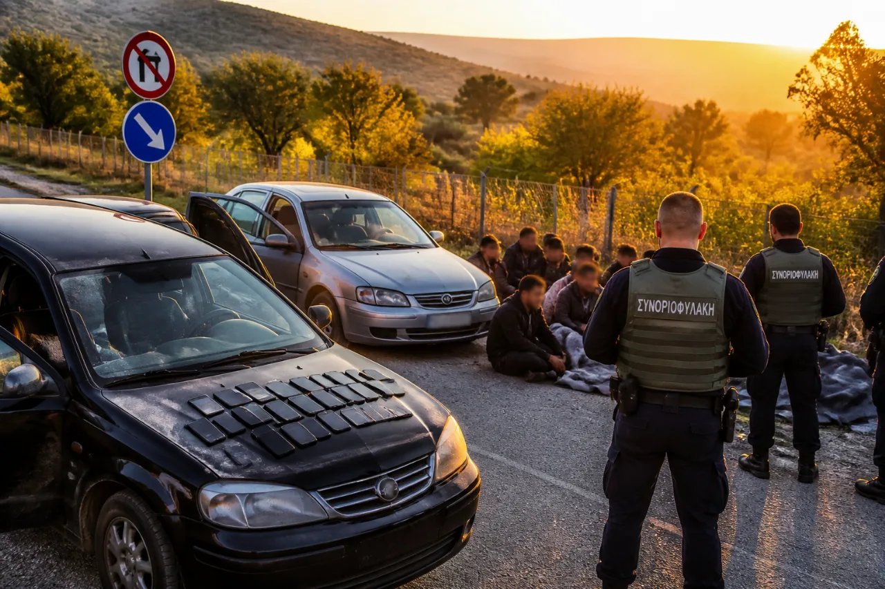Σουφλί: Σύλληψη τριών διακινητών και 10 μεταναστών σε δύο επιχειρήσεις στον Έβρο