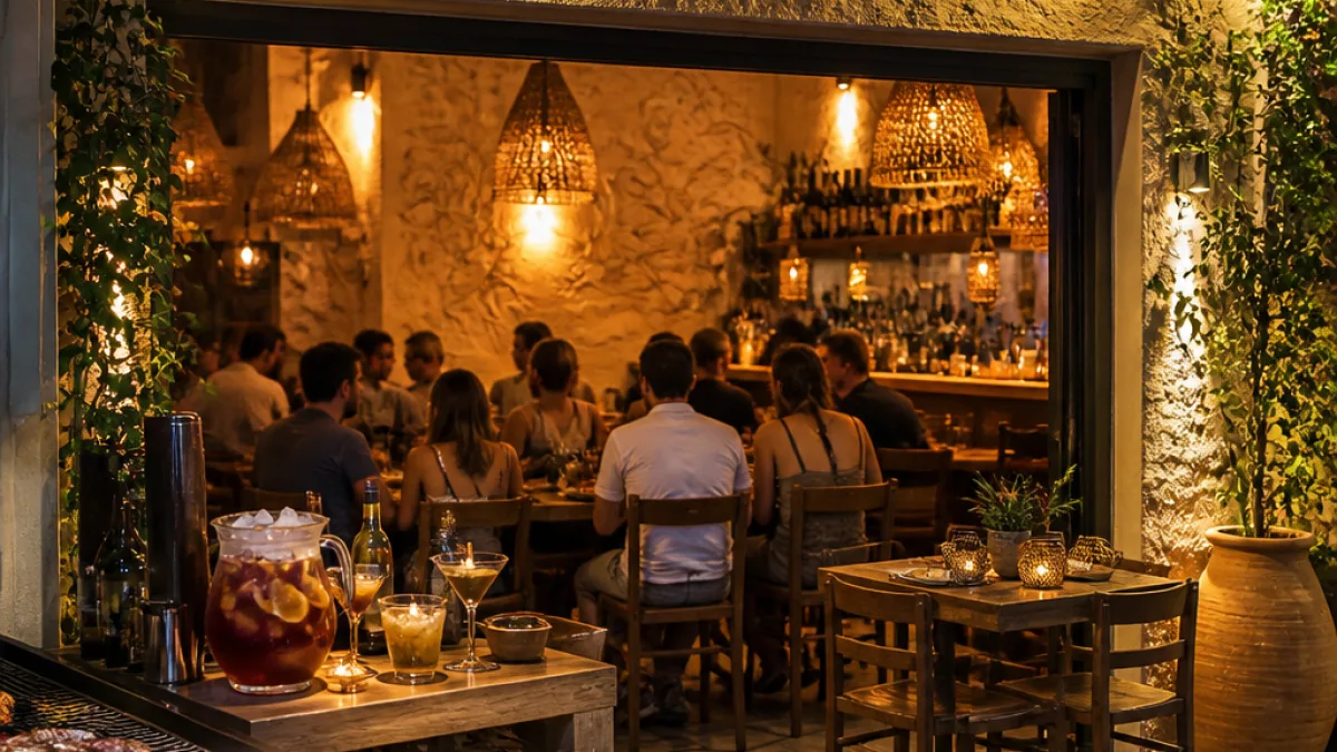 Στέκι για φαγητό και ποτό στο Κερατσίνι: το Azimouthio γίνεται σημείο συνάντησης