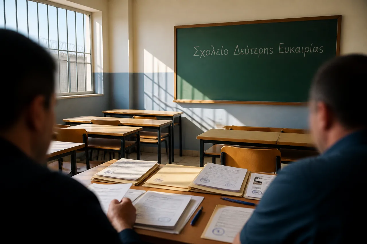 Στη Δράμα ιδρύεται 2ο Σχολείο Δεύτερης Ευκαιρίας μέσα στη φυλακή για το 2026-27