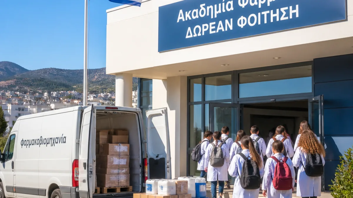 Στη Τρίπολη η πρώτη δημόσια Ακαδημία Φαρμάκου — νέα επαγγελματικά μονοπάτια και συνεργασίες