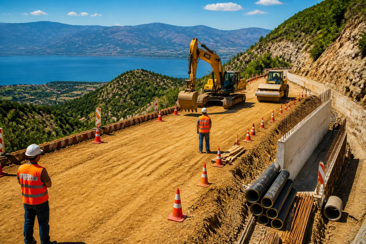 Στην υλοποίηση η Β' φάση της οδικής αναβάθμισης προς Αμβρακιά στο Θέρμο