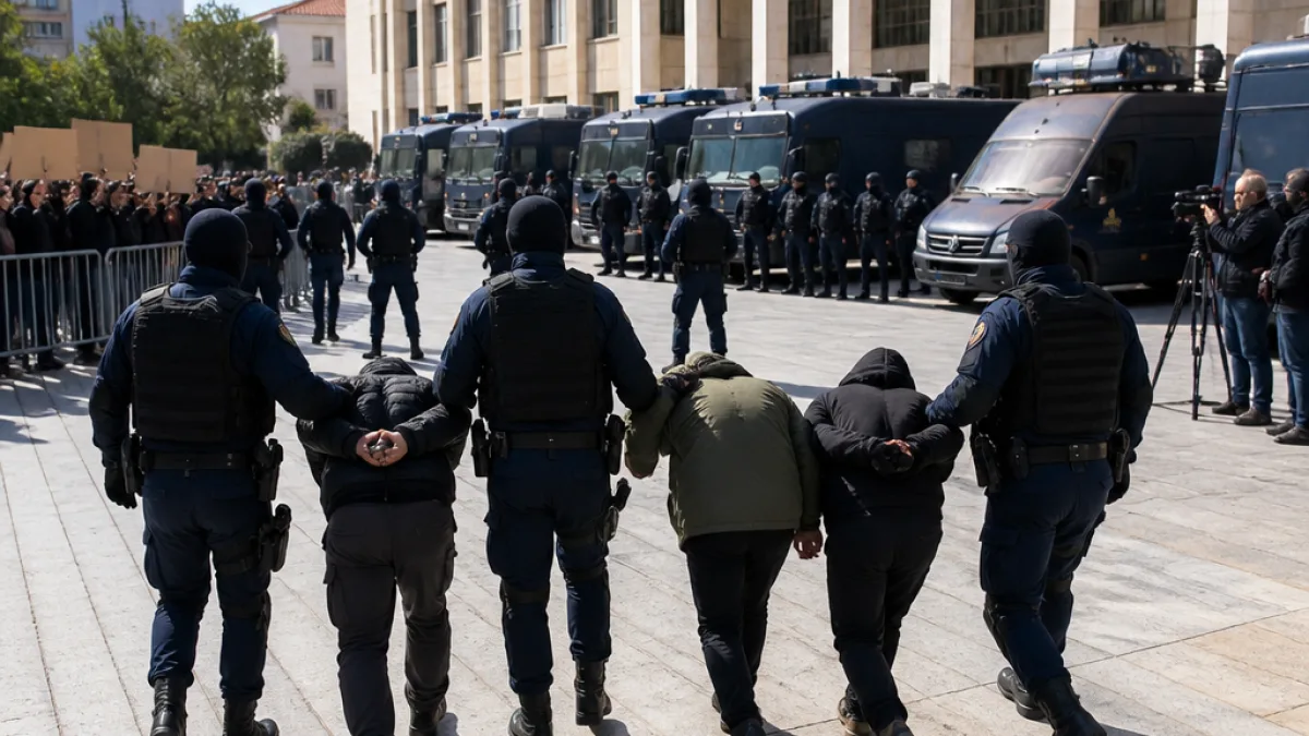 Στο Δικαστικό Μέγαρο οι τρεις συλληφθέντες για την φονική εμπρηστική επίθεση στη Θεσσαλονίκη