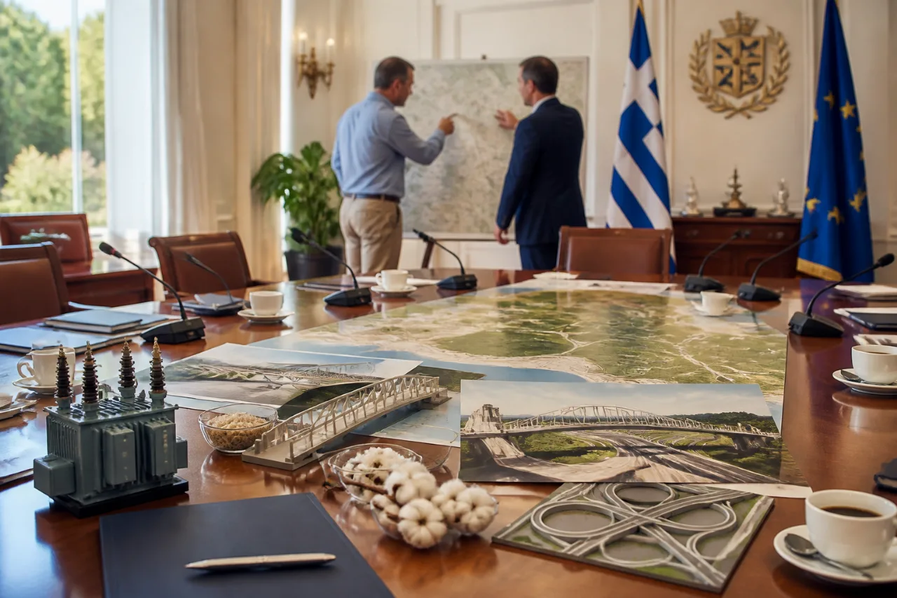 Στο Μαξίμου ο Καπετάνος: αγροτικά, έργα και προτεραιότητες για τη Λάρισα