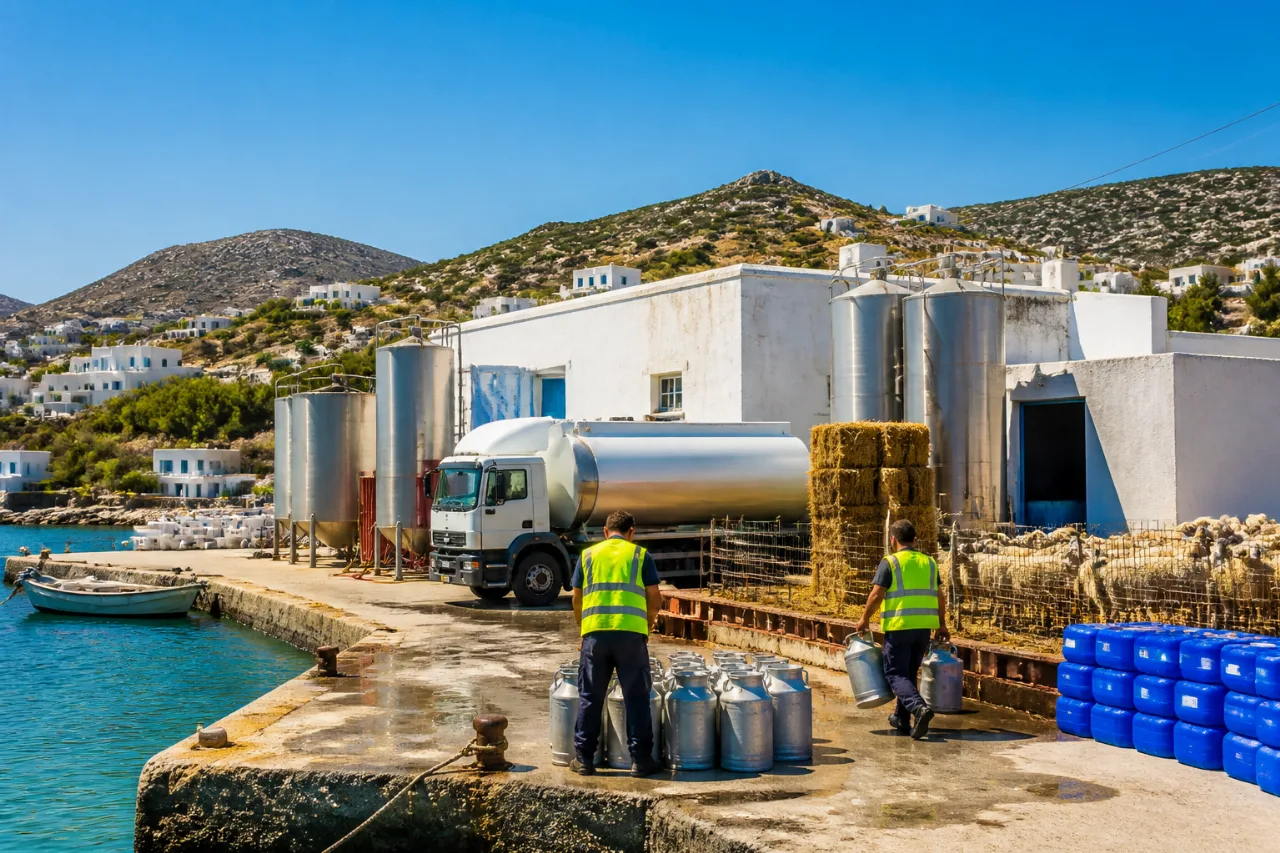 Στρατηγικές επένδυσης στη Νάξο amid την πτώση των παραδόσεων γάλακτος