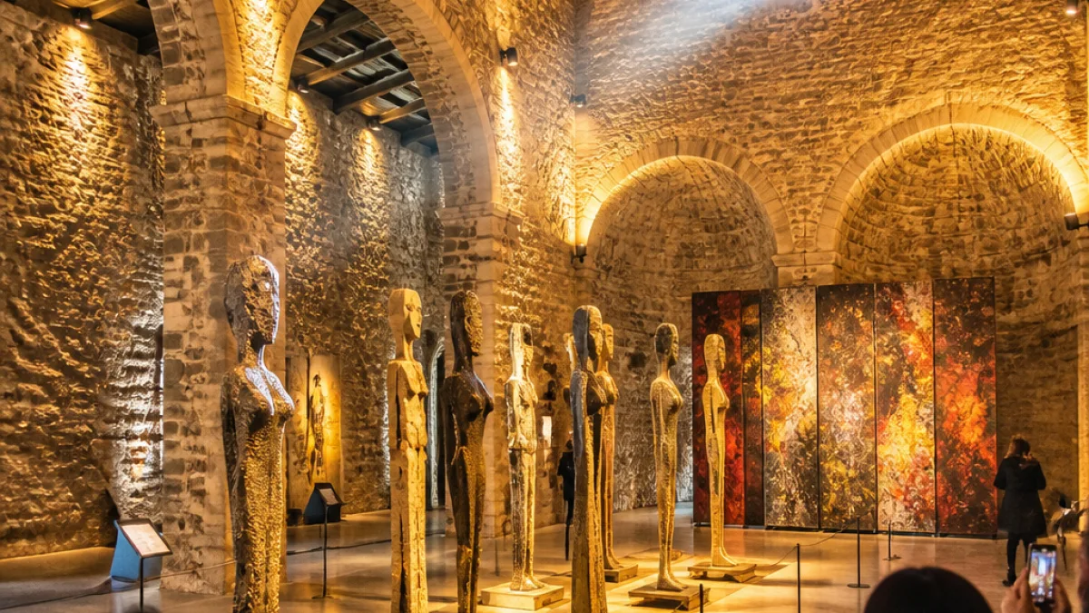 Σύγχρονη ζωγραφική και γλυπτική στο Φετιχιέ Τζαμί της Ναυπάκτου από τον Κωστή Γεωργίου