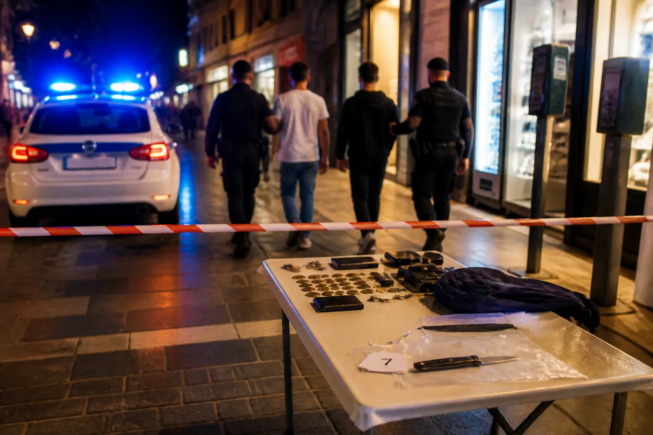 Συλλήψεις στη Ρόδο: δύο ανήλικοι για κλοπή και οπλοκατοχή — επιπλέον προσαγωγές στα Δωδεκάνησα