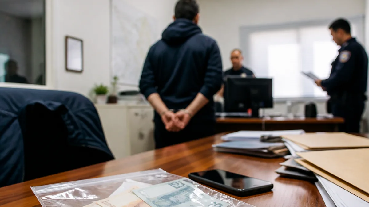 Σύλληψη «εισπράκτορα» σε κύκλωμα τηλεφωνικών απάτων με λεία ~€270.000