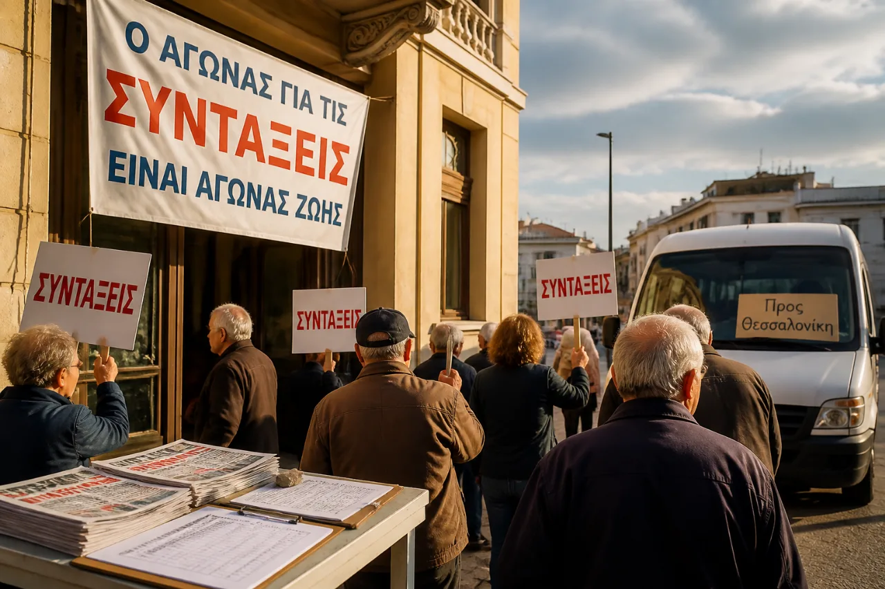 Σύλλογος Συνταξιούχων ΙΚΑ Μαγνησίας καλεί σε συλλαλητήριο για τις περικοπές στις συντάξεις χηρείας