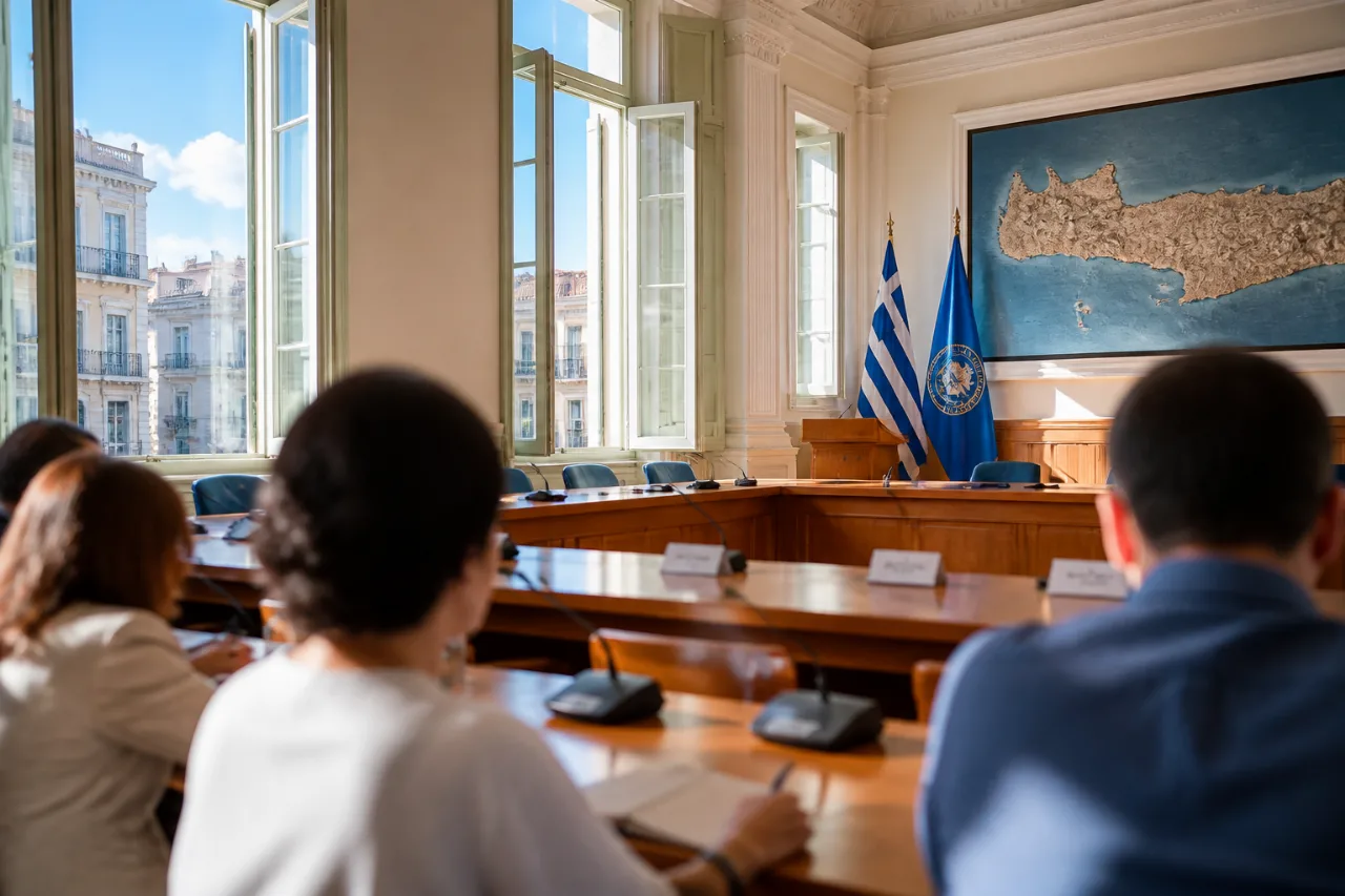 Συνάντηση στο Επιμελητήριο: ο Υφυπουργός Οικονομικών στην Ηράκλειο για θέματα τοπικής επιχειρηματικότητας