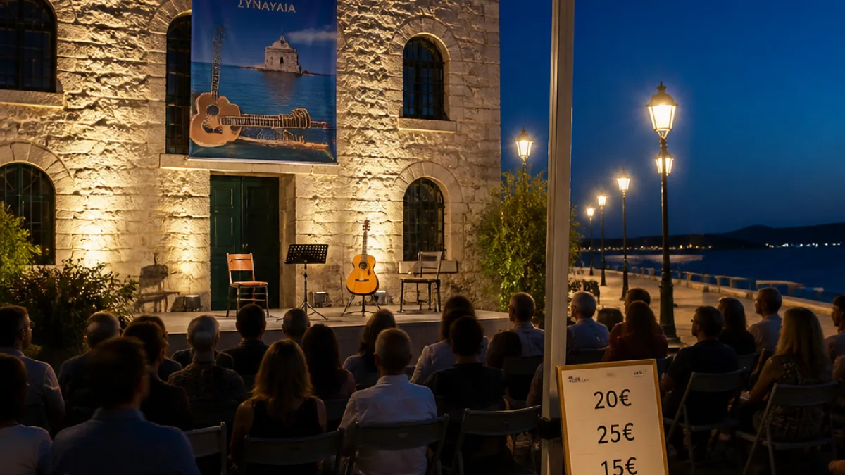 Συναυλία «Μεσόγειος» με τον Παναγιώτη Μάργαρη απόψε στην Πρέβεζα