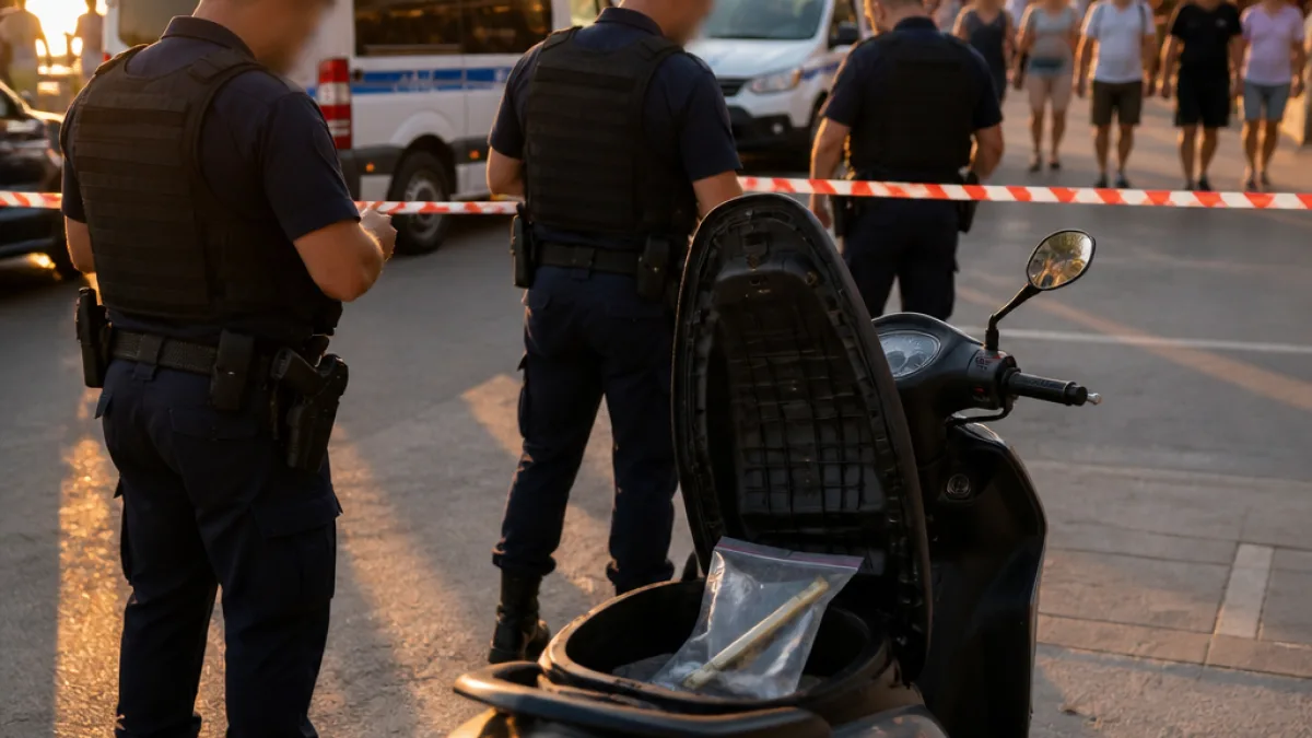 Συνελήφθη 27χρονος στη Χαλκιδική μετά από ελέγχους — κατασχέθηκε πτυσσόμενο γκλοπ