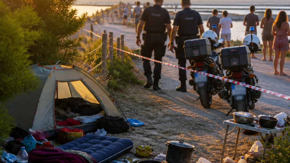 Συνελήφθη 27χρονος στις Αλυκές Λευκάδας για παράνομη εγκατάσταση σε υπαίθριο χώρο
