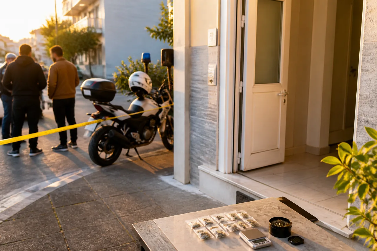 Συνελήφθη ανήλικος στη Χαλκίδα για διακίνηση ναρκωτικών — και ο πατέρας του κατηγορείται
