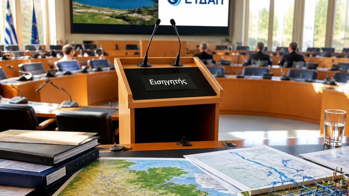 Συζήτηση στη Στερεά για τη μεταφορά αρμοδιοτήτων ύδατος προς την ΕΥΔΑΠ