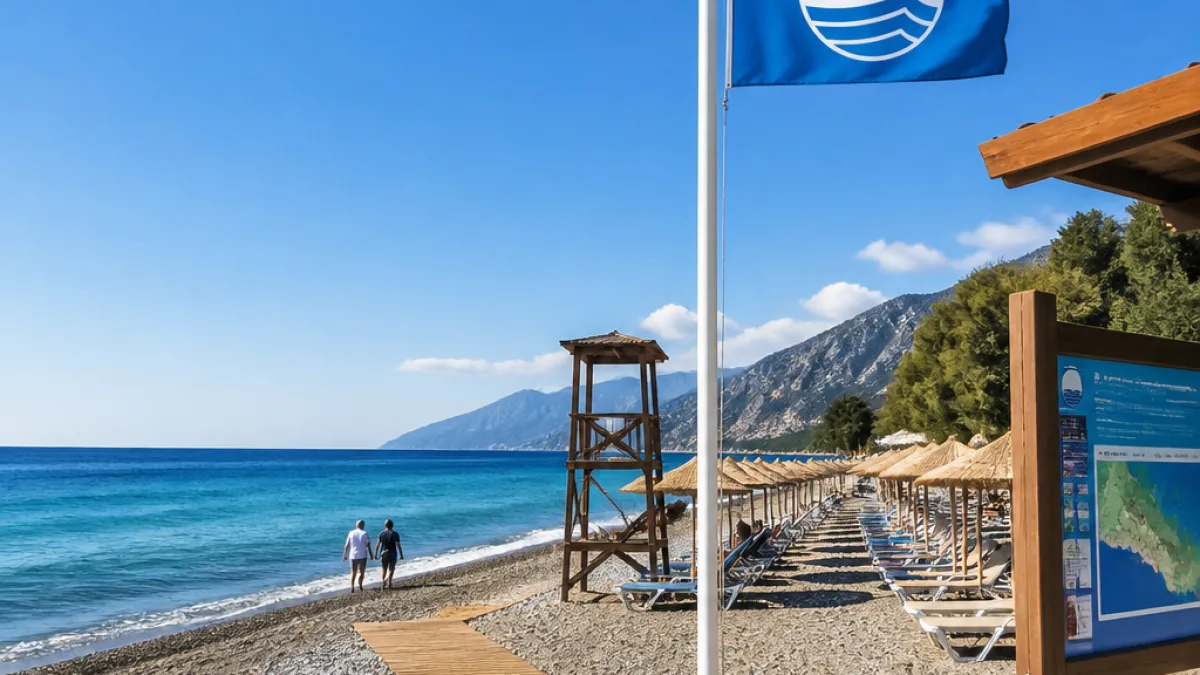 Τέσσερις ακτές του Καντάνου-Σελίνου κερδίζουν «Γαλάζια Σημαία»
